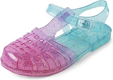 The Children's Place Girl's and Toddler Jelly Fisherman Sandals