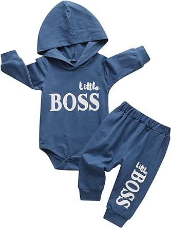 Acekoy Newborn Baby Boys Clothes Letter Printed Hoodie Sweatshirt Tops+Camouflage Long Pants 2PCS Fall Winter Outfits Set